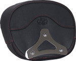 Mustang Deluxe Sissy Bar Pad | Dark Cherry Diamond Stitch (88450DC)