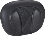 Mustang Deluxe Sissy Bar Pad | Gunmetal Diamond Stitch (88450GM)