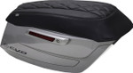 Mustang Deluxe Diamond Saddlebag Lid Cover | Black Stitch (88470)