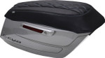 Mustang Deluxe Diamond Saddlebag Lid Cover | Sky Blue Stitch (88470SB)