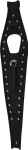 Mustang Cruiser Tank Bib Studded w/Concho (93108)