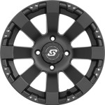 Sedona Spyder Wheel | Satin Black | 12x7 | 4/110 | 2+5 (A7527011-25S)