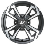 Sedona Riot Wheel | Machined w/Black | 14x7 | 4/156 | 4+3 (A8147056-43S)