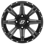 Sedona Sparx Wheel - Satin Black - 14x7 - 4/110 - 2+5 (A87B-47011-25S)