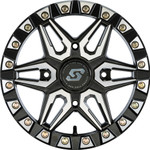 Sedona Split Six Beadlock Wheel | Machined | 15x6 | 4/137 (A72M-56037+38S)