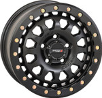 System 3 SB-6 Beadlock Wheel | Matte Black | 15x7 | 5/4.5 | 4+3 (15S3-6544)