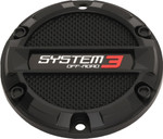 System 3 SB-8 Flat Center Cap | Matte Black | 15x7 | 6/5.5 | 6+1 (CAPS3-160)