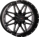System 3 ST-7 Wheel | Gloss Black/ Milled | 20x9 | 4/137-4/156 | 5+4 (20S3-7435)