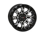 System 3 ST-6 Wheel | Gloss Black/Machined | 12x7 | 4/110 | 2+5 (12S3-6011)