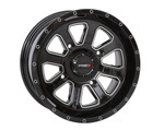 System 3 ST-4 Wheel | Gloss Black/Machined | 14x7 | 4/110 | 4+3 (14S3-4110)