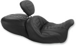 Mustang Touring Deluxe Seat w/ Driver Backrest | Standard (79592)