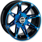 Moose 387X Rear Wheel | Anodized Blue | 14x8 | 4/136 (0230-0868)