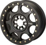 Moose 351X Beadlock Wheel | Satin Black | 15x7 | 5/4.5 (0230-1223)