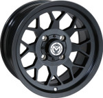 Moose 27X Front/Rear Wheel | Matte Black | 12x7 | 4/136 (0230-1545)