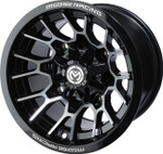 Moose 24X Front/Rear Wheel | Gloss Black | 14x7 | 4/136 (0230-1388)