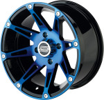 Moose 387X Rear Wheel | Anodized Blue | 14x8 | 4/156 (0230-0810)