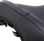 Mustang Wide Solo Seat w/ Backrest | Vintage Smooth (79914)