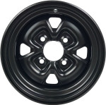 Moose Steel Wheel | Black | 12x7 | 4/156 | 4+3 (0231-0041)