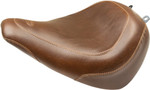 Mustang Wide Tripper Brown Solo Seat | Smooth (83056)