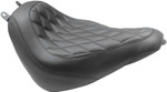 Mustang Wide Tripper Black Solo Seat | Diamond Stitch (83008)