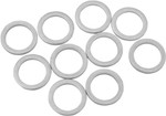 Drag Specialties Aluminum Crush Washers | 10mm | 10-Pack (1742-0115)
