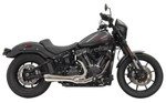 Bassani Short "Ripper" 2:1 Exhaust System w/Megaphone Muffler | Chrome (1S75E)