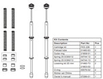 Ohlins NIX22 Front Fork Cartridge Kit | '14-16 Harley FLH/FLT (FKS 226)