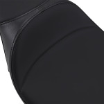 Drag Specialties Predator 2-Up Extended Reach Seat | Mild Stitched (0801-1006)