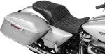 Drag Specialties Freedom Seat | Double Diamond w/Silver Stitching (0801-1981)