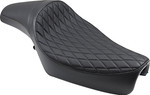 Drag Specialties Predator Extended Reach Seat | Diamond Stitch (0804-0611)