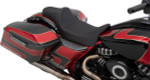 Drag Specialties Predator III Extended Reach Seat | Smooth (0801-1259)