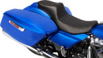 Drag Specialties Predator III Extended Reach Seat | Double Diamond (0801-2034)