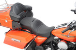 Drag Specialties 2-Up Backrest Compatible Touring Seat | Mild Stitch (0801-0833)