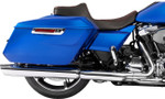 Drag Specialties Predator III Ext. Reach Seat | Double Diamond w/Red (0801-2061)