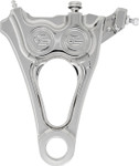 Performance Machine 4 Piston Integrated Rear Caliper | Chrome (1256-0084-CH)