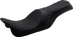 Drag Specialties Forward Predator 2-Up Seat | Double Diamond (0801-1265)