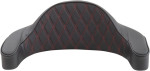 Drag Specialties King Pack Pad - Double Diamond w/Red Stitching (0822-0437)