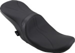 Drag Specialties Low Touring Seat w/Razorback Tank | Mild Stitch (0801-1075)