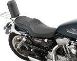 Drag Specialties Low Profile Touring Seat | Mild Stitch (0804-0625)