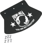 Drag Specialties Mud Flap | POW-MIA | 9.5" W x 6.5" H (1420-0045)