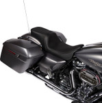 Drag Specialties Predator 2-Up Seat w/Backrest Option | Smooth (0801-1499)