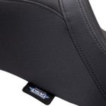 Drag Specialties Predator 2-Up Seat w/Backrest Option | Smooth (0801-1499)