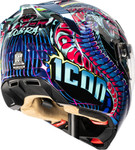 Icon Threshold Synthwave Lazer Cobra Modular Motorcycle Helmet