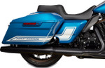 Drag Specialties Perf. Predator 1-Up Seat | Double Diamond (0801-1483)