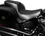 Drag Specialties Predator 2-Up Seat | Double Diamond (0802-1635)