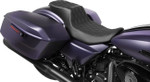 Drag Specialties Predator 2-Up Seat | Double Diamond (0801-1941)