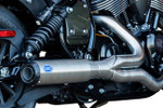 S&S 2-into-1 Qualifier Exhaust System - Stainless - 49-State (550-1115)