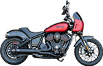 S&S 2-into-1 Qualifier Exhaust System | Guardian Black | 49-State (550-1116)