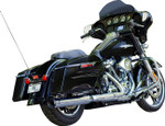 S&S Swindler 2-into-1 4" Muffler Kit | Chrome (550-1140)