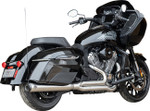 S&S 2-into-1 Qualifier Exhaust System - Stainless - 49 State (550-1132)